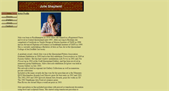 Desktop Screenshot of julie.shepherd.weby.com.au