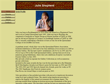Tablet Screenshot of julie.shepherd.weby.com.au